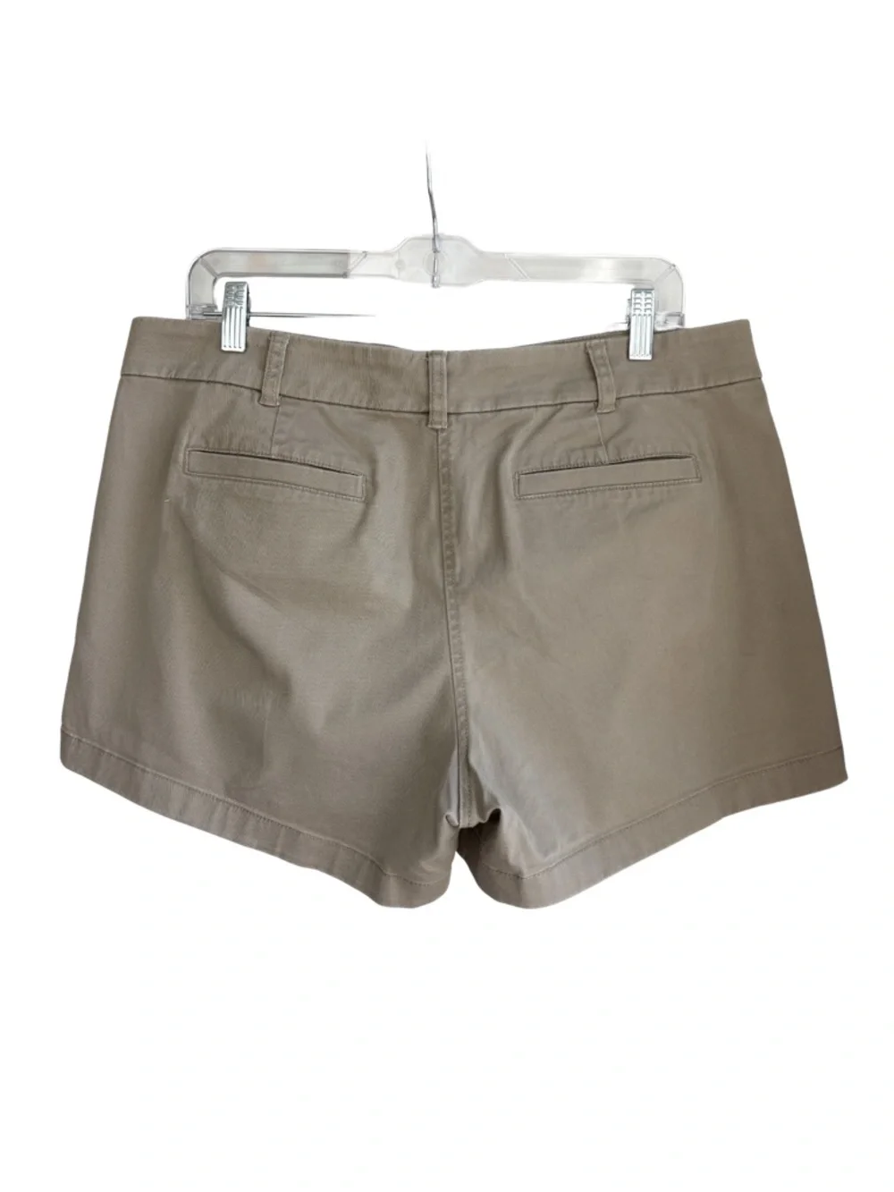 J. Crew Taupe Women's Tailored Cotton Shorts